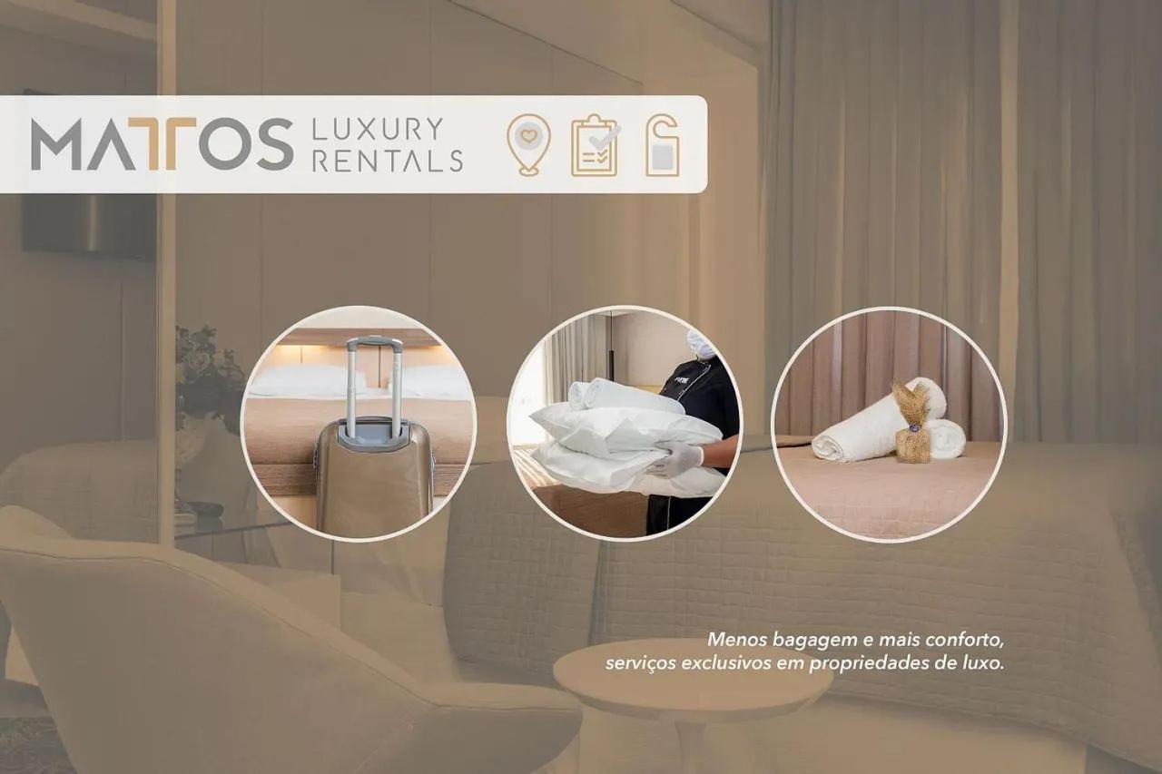 Aion Suites 303 - Lindo Apartamento Com Vista Para O Mar, A 60M Da Praia De Bombinhas, Com Piscina E Academia No Rooftop. Екстер'єр фото