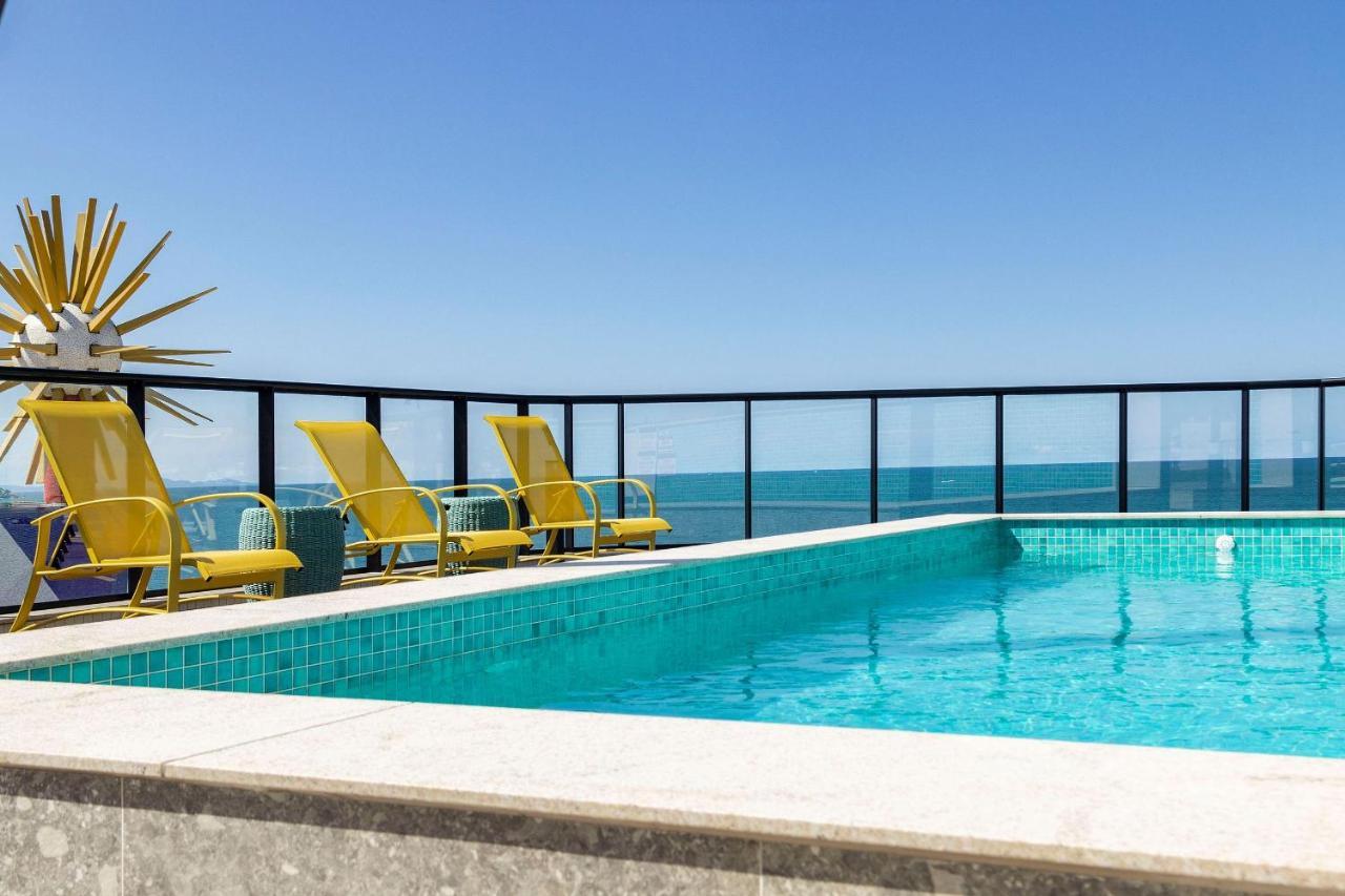 Aion Suites 303 - Lindo Apartamento Com Vista Para O Mar, A 60M Da Praia De Bombinhas, Com Piscina E Academia No Rooftop. Екстер'єр фото