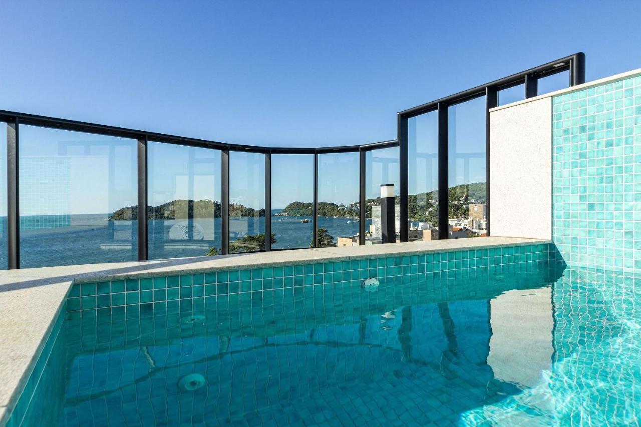 Aion Suites 303 - Lindo Apartamento Com Vista Para O Mar, A 60M Da Praia De Bombinhas, Com Piscina E Academia No Rooftop. Екстер'єр фото